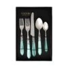 Aladdin Antique Aqua Five-Piece Place Setting – Set Of 4 -Kitchen Shop ALD 9800A GB 1 1800x1800