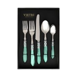 Aladdin Brilliant Green Five-Piece Place Setting – Set Of 4
