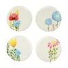 Fiori Di Campo Assorted Salad Plates - Set Of 4 -Kitchen Shop FDC 9701 GRP 1800x1800