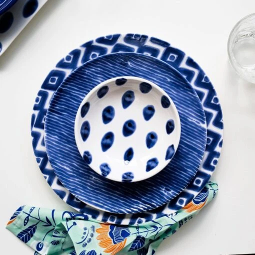 Santorini Diamond Dinner Plate - Image 2